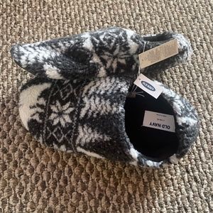 Mens Old Navy Holiday Slippers Size 10-11